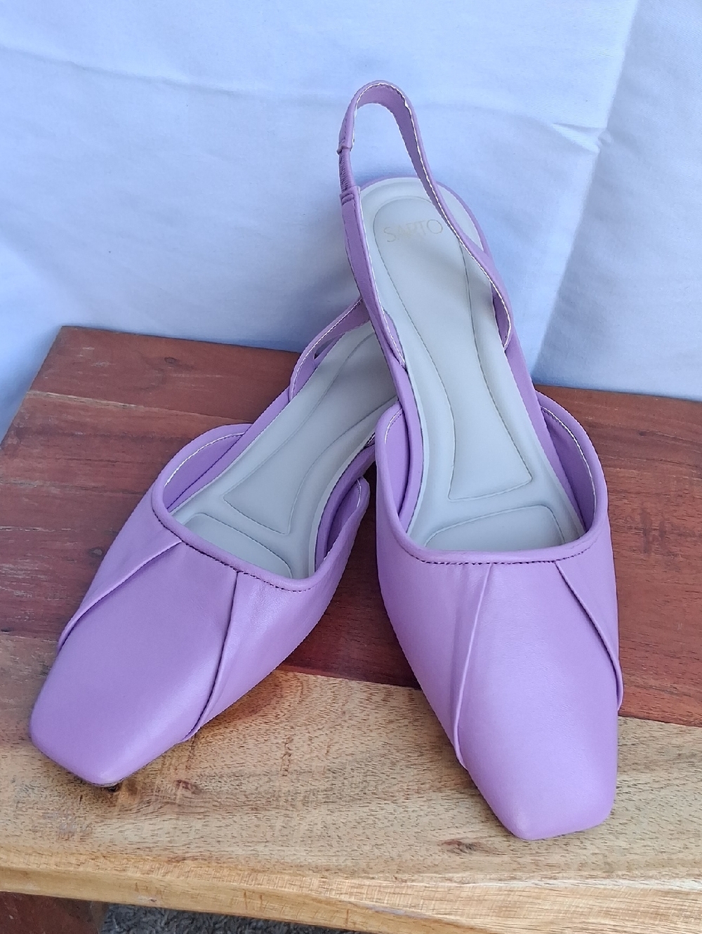 Franco Sarto Debbie Slingback Shoes womens Ballet Flat 7